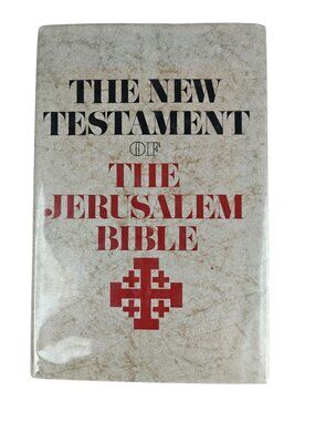 The New Testament Of The Jerusalem Bible Hardcover First Edition 1966 Ex-Library
